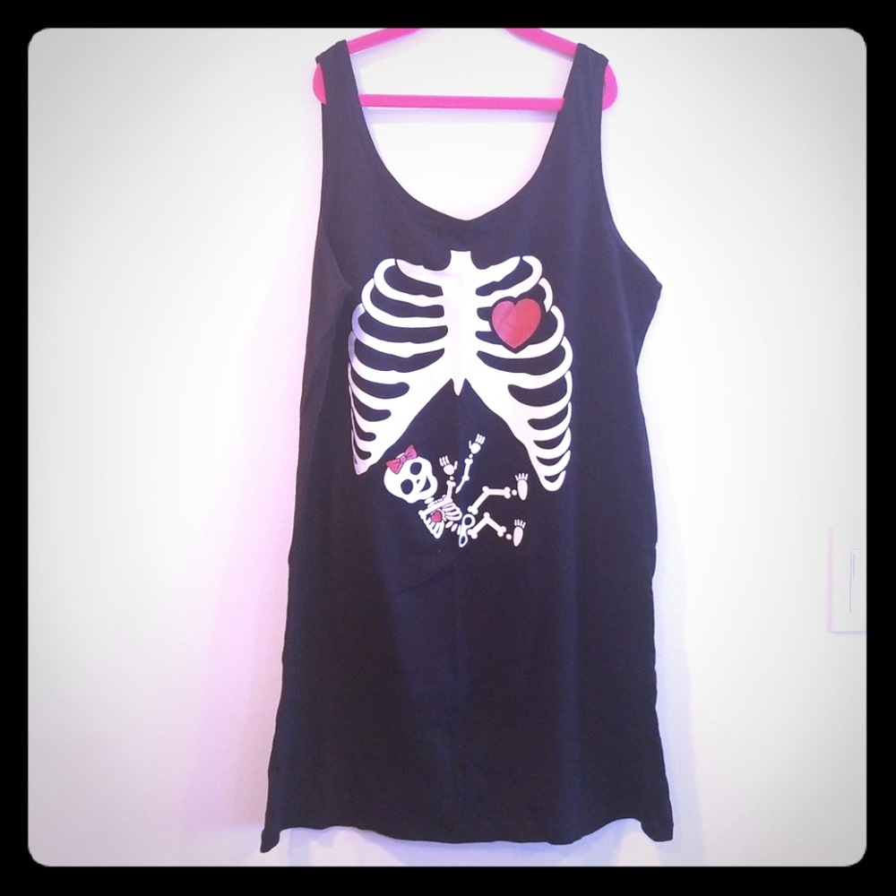 Skeleton Tank - Halloween